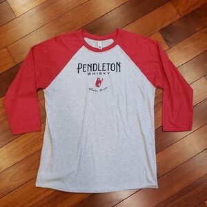 Pendleton Whisky Baseball Style Shirt. Women's Medium